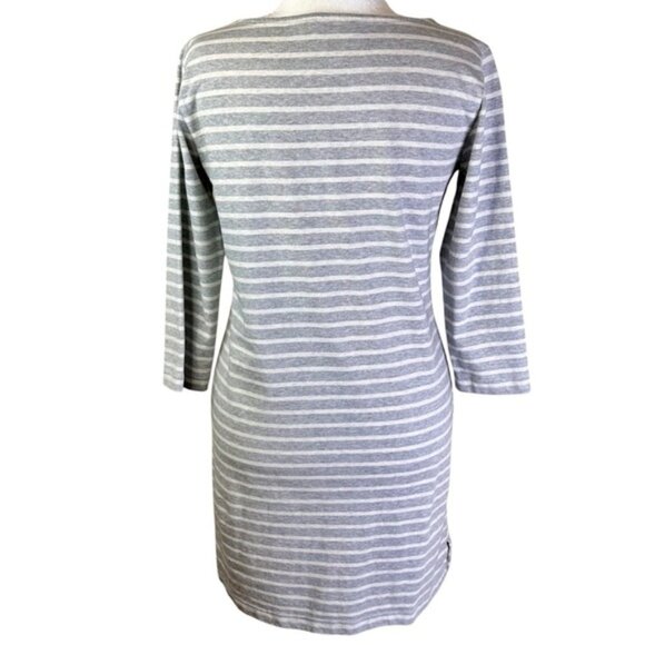 Vineyard Vines Dress Stripes, 3/4 Sleeve, Mini Dress Size M - Picture 4 of 9